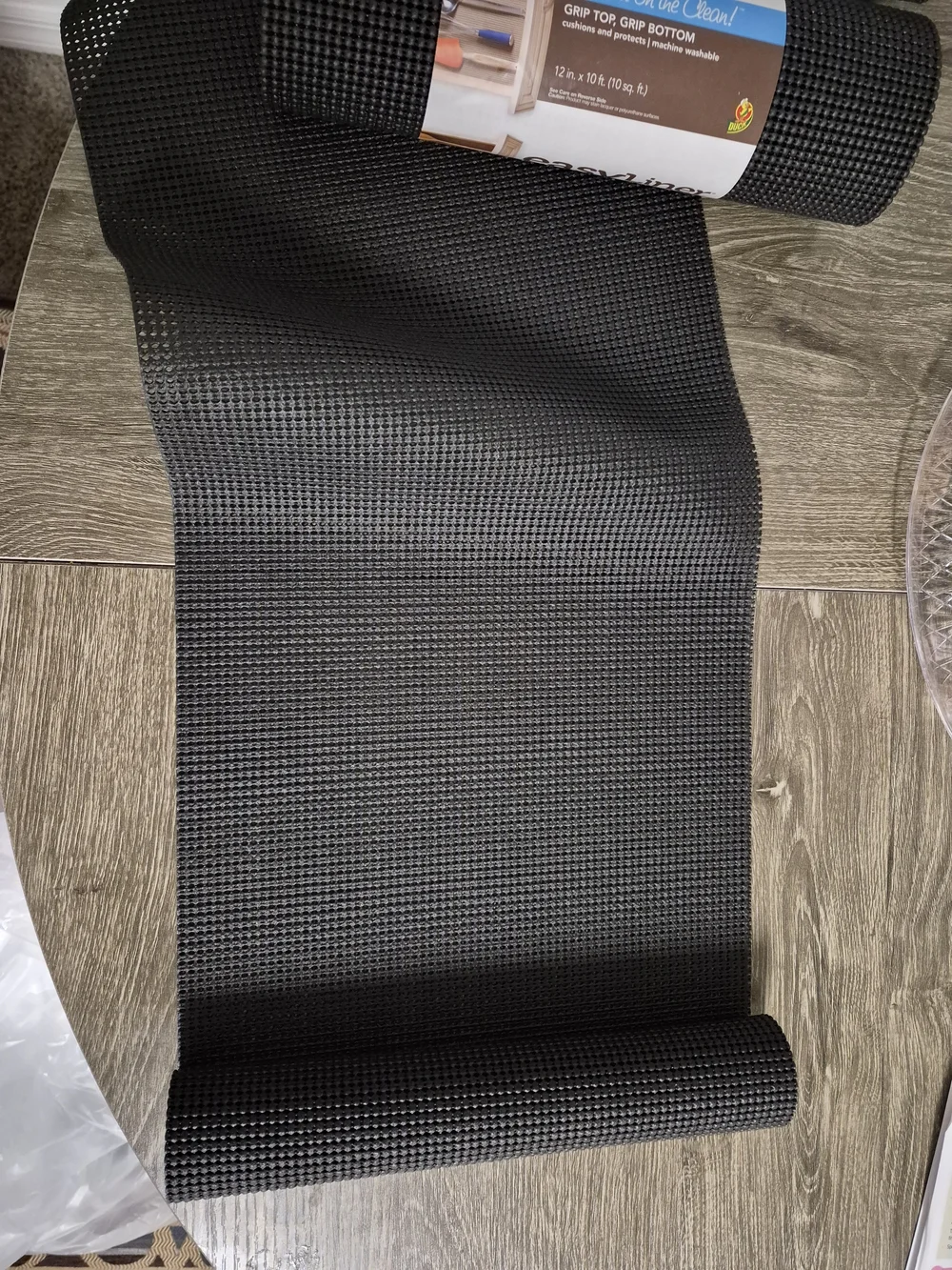 Select Grip Non-Slip Shelf Liner - Black